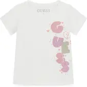 GUESS T-Shirt K6GI05 K6YW4 Weiß Regular Fit 104