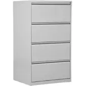Proregal Hängeregistraturschrank Mare| HxBxT 132x76x62 cm | Grau