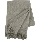 Klippan Yllefabrik Gotland Plaid aus Wolle 130 x 200 cm