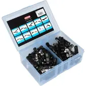 Elvedes V-type 60 Mm Komplette Felgenbremsbeläge 25 Paare