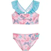 Playshoes UV-Schutz Bikini Schmetterlinge in rosa | Gr.: 122/128