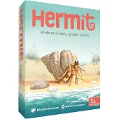 Board Game Circus Hermit Knobelspiel – Solo-Denkspiel mit Muschel-Puzzles