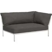 Houe LEVEL 2 Sofaecke Kissen rechts Aluminiumgestell