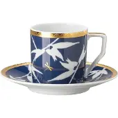 Rosenthal Espresso-/Mokkatasse 2-tlg. Heritage Turandot blue 10460-404312-14720