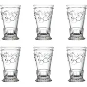 La Rochère France Longdrinkglas "Longdrinkgläser Versailles 330 ml 6er Set transparent" Spülmaschinenfest