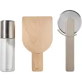 Zone Denmark Pizzaset Singles Soft Taupe (Set von 3)