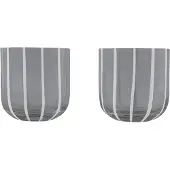OYOY - Mizu Glass - Pack of 2 - Grey (L300545)