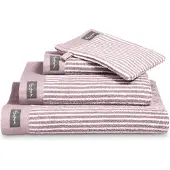 Vandyck Handtuch Home Petit Ligne Sepia Pink (60 x 110 cm)