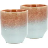 Villa Collection Tassen Styles Blue Amber 0,18 L (2er-Set)