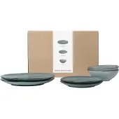 Broste Copenhagen - Nordic Sea Lunch-Set, soft blue (6-tlg.)
