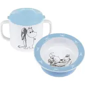 Muumi Wasser & Bad Geschirr-Set 2 Teile, Blau