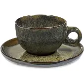 Serax Cappuccinotasse Surface Tableware By Sergio Herman Indi Grey 230 ml