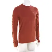Mons Royale Yotei Merino Classic Herren Funktionsshirt-Orange-S