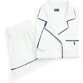 Ralph Lauren Pyjama 4P0231 Weiß Regular Fit 36