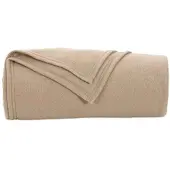 vidaXL Wohndecke Kamel 200 x 150 cm 0.45 kg Fleece