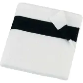 Feiler Handtücher Exclusiv mit Chenillebordüre Duschtuch 68x150 cm | schwarz - schwarz