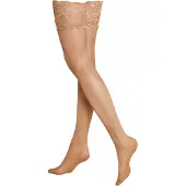 Kunert Halterlose Feinstrümpfe "Halterloser Satin Look 20"