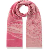 Codello Jacquard-Schal in pink | Gr.: onesize