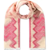 Codello Jacquard-Schal in weiß | Gr.: onesize