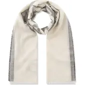 Codello Jacquard-Schal in weiß | Gr.: onesize