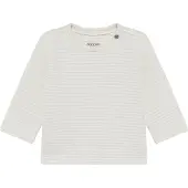 Noppies Langarmshirt Stripe in Egret | Gr.: 74