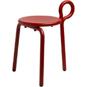 &k amsterdam &klevering - Lasso Hocker, rot