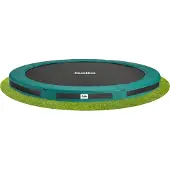 Salta Bodentrampolin Premium Ground Sports - rund - Ø305 cm - Grün