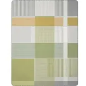 Biederlack Wohn- und Kuscheldecke 'Maze' 150 x 200 cm Grün