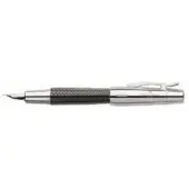 Faber-Castell Füllhalter E-Motion Edelharz Parkett Schw. B
