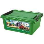 BRIO Bahn Acht Tunnel Set mit Batterielok