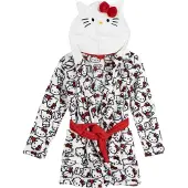 Hello Kitty Morgenrock, Weiß/Rot, 10 Jahre
