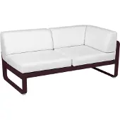 Fermob Bellevie 2-Sitzer Lounge Modul Rechts Aluminium