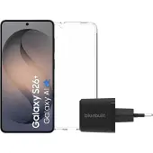 Samsung Galaxy S26 Plus 256GB Schwarz 5G + Basis-Zubehörset