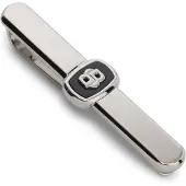 BOSS Krawattennadel mit Double-B-Monogramm und Emaille-Einsatz Grösse ONESI