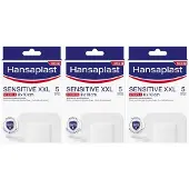 Hansaplast Sensitive Wundverband steril 8x10 cm 3x 3x5 St Pflaster