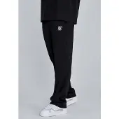 SikSilk Herren Essentials Poly Trainingshose Schwarz
