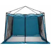 vidaXL Innenzelt 6 Personen Blau Taft