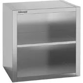 Casselin Offener Edelstahl-Wandschrank 800 mm CAM80
