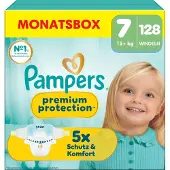 Pampers Premium Protection Gr.7 Monatsbox 15+kg 1 St