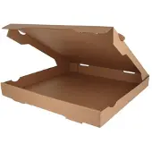 Nobrand Pizzakartons 32x32x4,2 cm Kraft (100 Stück)