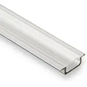 Sotech LED Einlass Profil 44 Klar 2 m für LED Streifen