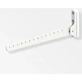 Sotech OrgaTech Kleiderlüfter Länge 330 mm Weiß Pulverbeschichtet