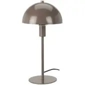 Wellhome - Tischlampe im Pilzstil in Taupe-Farbe Ø18x36cm