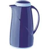 Esmeyer 1 x Helios Isolierkanne 1,0 l blau, Wave S+