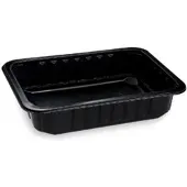 Duni 320 Menü-Schalen PP ungeteilt schwarz 227 x 178 x 50 mm