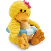 Nici Kuscheltier Ente Pooline 25cm mit Schwimmreifen