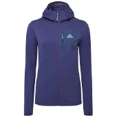 Mountain Equipment - Women's Lumiko Hooded Jacket - Fleecejacke Gr 38 blau
