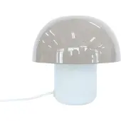 Leitmotiv - Tischleuchte Nuevo Mini Mushroom - Grau - 20x20x20cm Tischlampe - Nachttischlampe, Wohnzimmer, Schlafzimmer