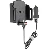 Brodit Universal Telefonhalterung Auto 62 - 77 mm Armaturenbrett mit Lightning-Ladegerät Handyhalterung