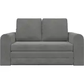 vidaXL Schlafsofa Dunkelgrau 148 x 71 x 83 cm Samt